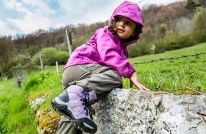 Mishansha Enfant Chaussures Randonnees Antidérapantes Chaussure de Montagne pour Garçon Fille Hiver Chaud 
